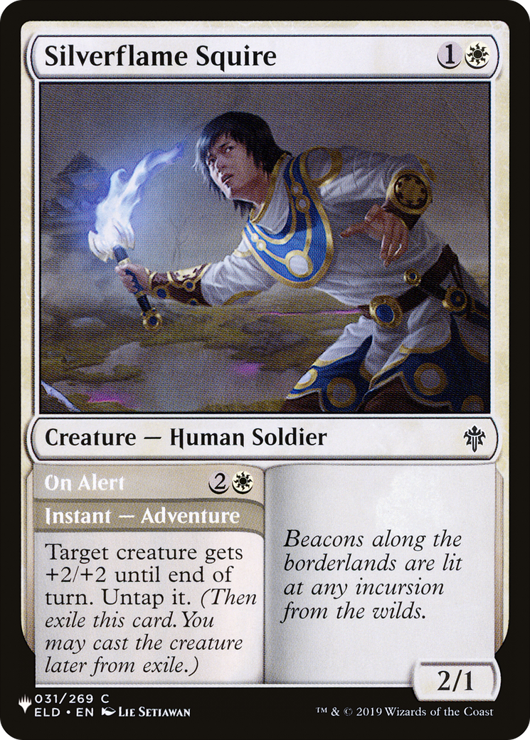 Silverflame Squire [The List Reprints] | Exor Games Summserside