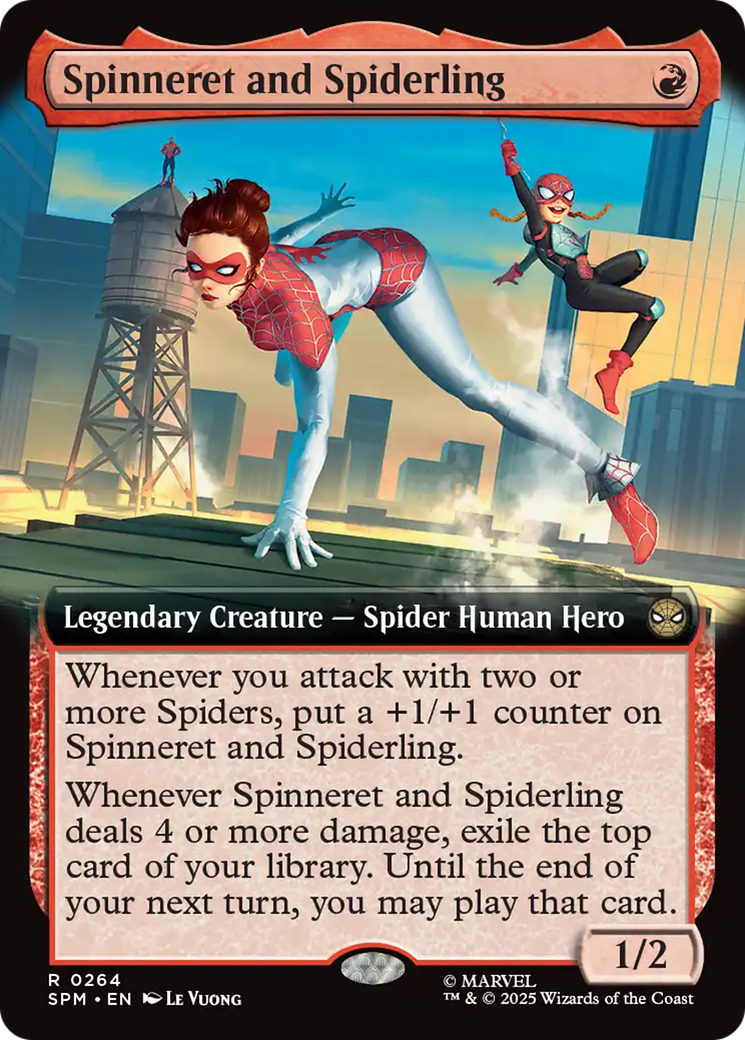 Spinneret and Spiderling (Extended Art) [Marvel's Spider-Man] | Exor Games Summserside
