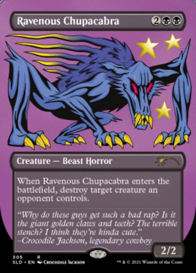 Ravenous Chupacabra (Borderless) [Secret Lair Drop Series] | Exor Games Summserside