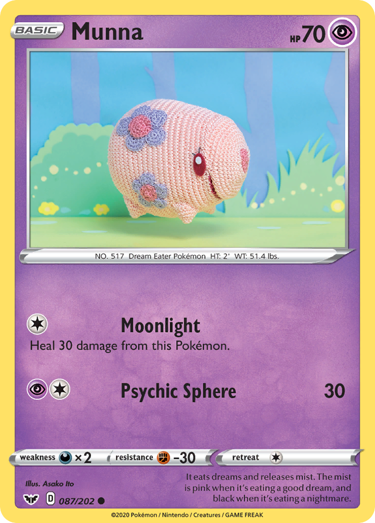 Munna (087/202) [Sword & Shield: Base Set] | Exor Games Summserside