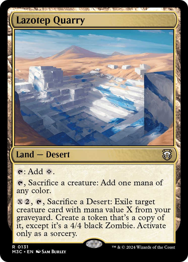 Lazotep Quarry (Extended Art) [Modern Horizons 3 Commander] | Exor Games Summserside