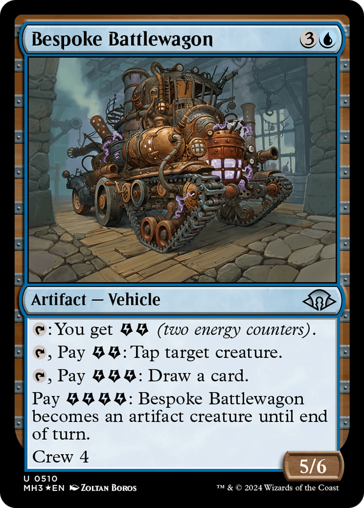 Bespoke Battlewagon (Ripple Foil) [Modern Horizons 3] | Exor Games Summserside