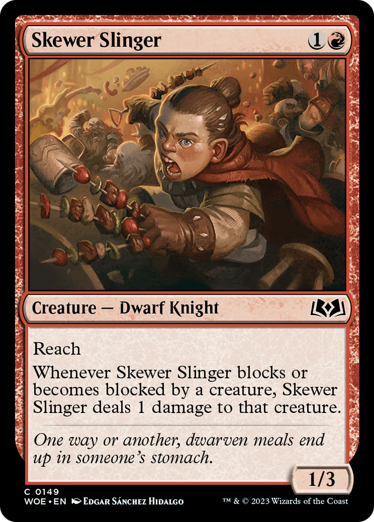 Skewer Slinger [Wilds of Eldraine] | Exor Games Summserside