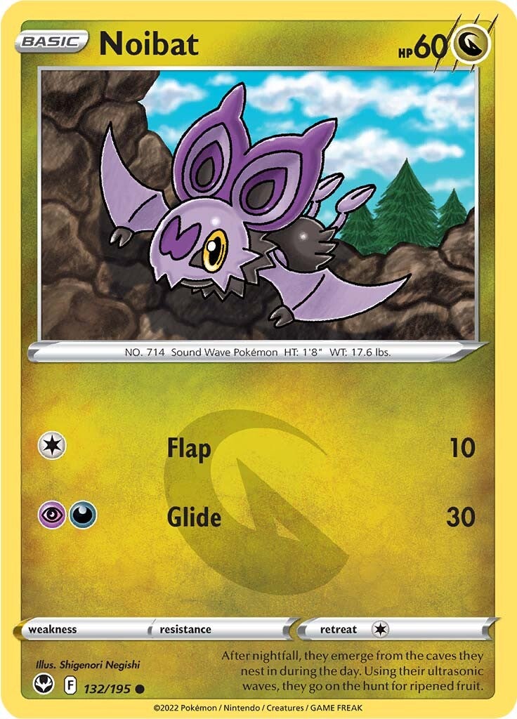 Noibat (132/195) [Sword & Shield: Silver Tempest] | Exor Games Summserside