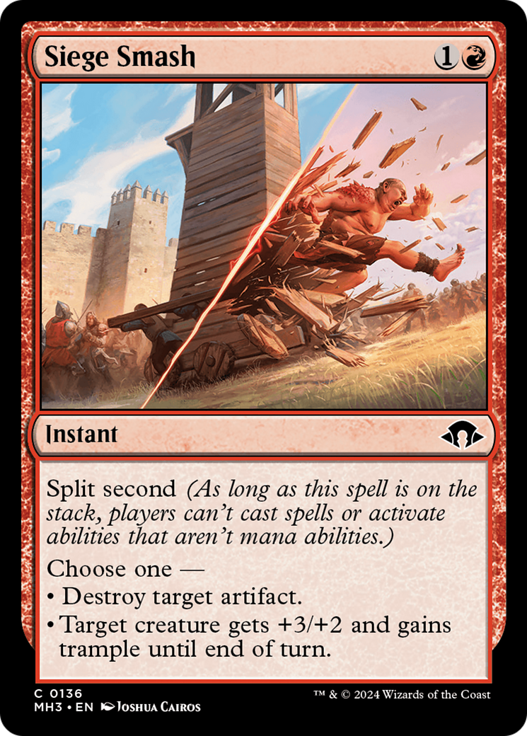 Siege Smash [Modern Horizons 3] | Exor Games Summserside