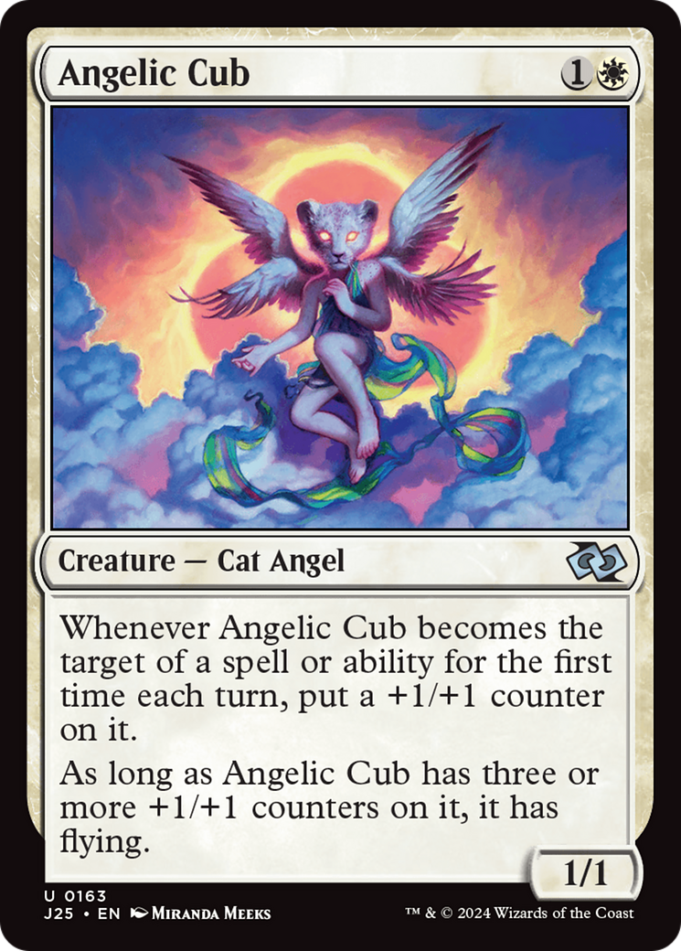 Angelic Cub [Foundations Jumpstart] | Exor Games Summserside