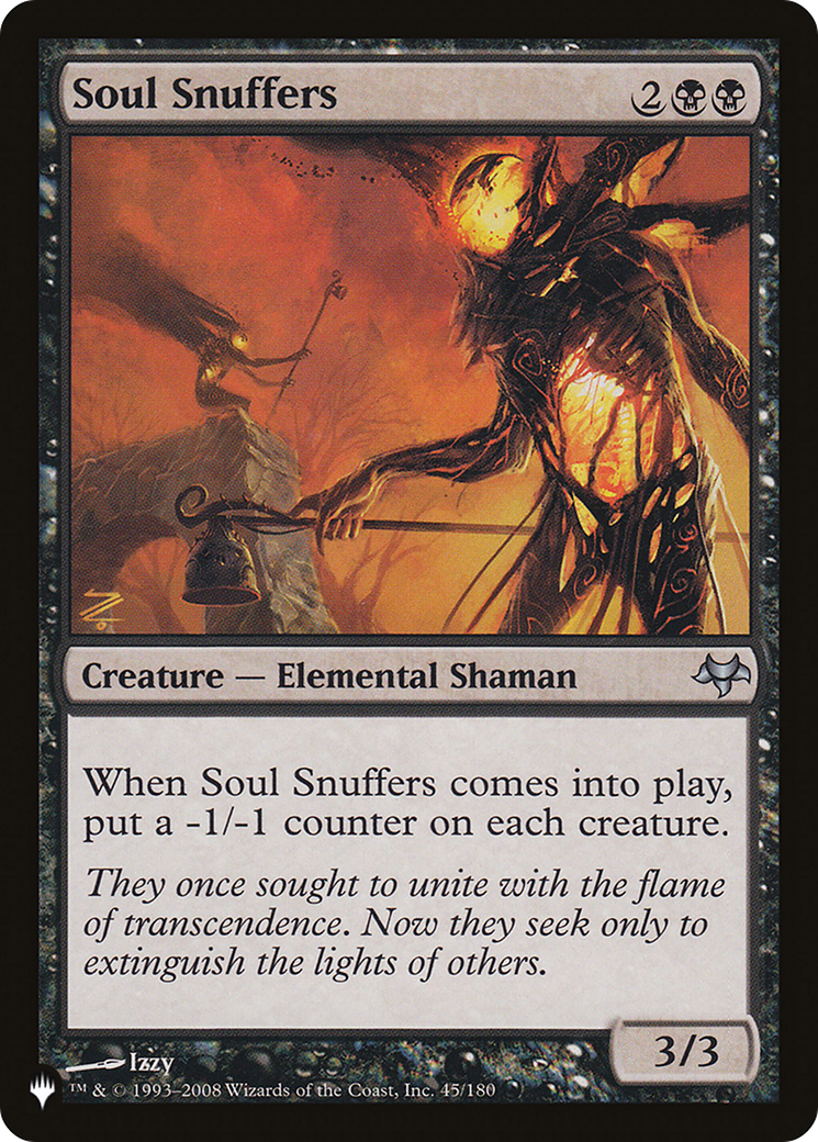 Soul Snuffers [The List] | Exor Games Summserside