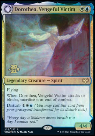 Dorothea, Vengeful Victim // Dorothea's Retribution [Innistrad: Crimson Vow Prerelease Promos] | Exor Games Summserside