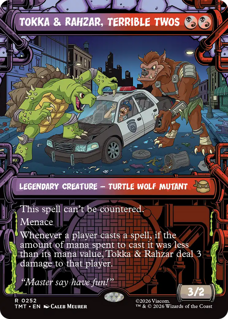 Tokka & Rahzar, Terrible Twos (Showcase) [Teenage Mutant Ninja Turtles] | Exor Games Summserside