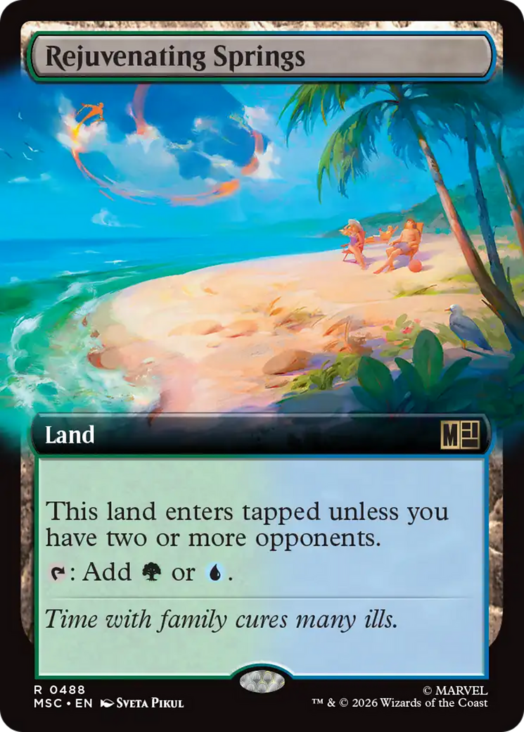 Rejuvenating Springs (Extended Art) [Marvel Super Heroes Commander] | Exor Games Summserside