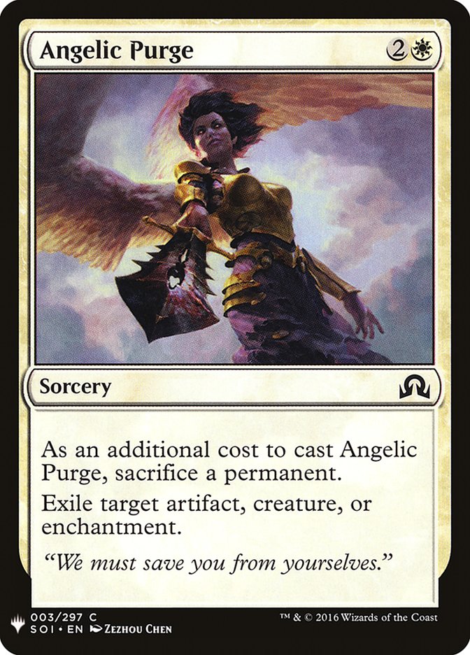 Angelic Purge [Mystery Booster] | Exor Games Summserside