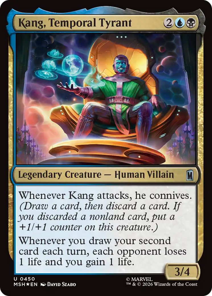 Kang, Temporal Tyrant (Surge Foil) [Marvel Super Heroes] | Exor Games Summserside