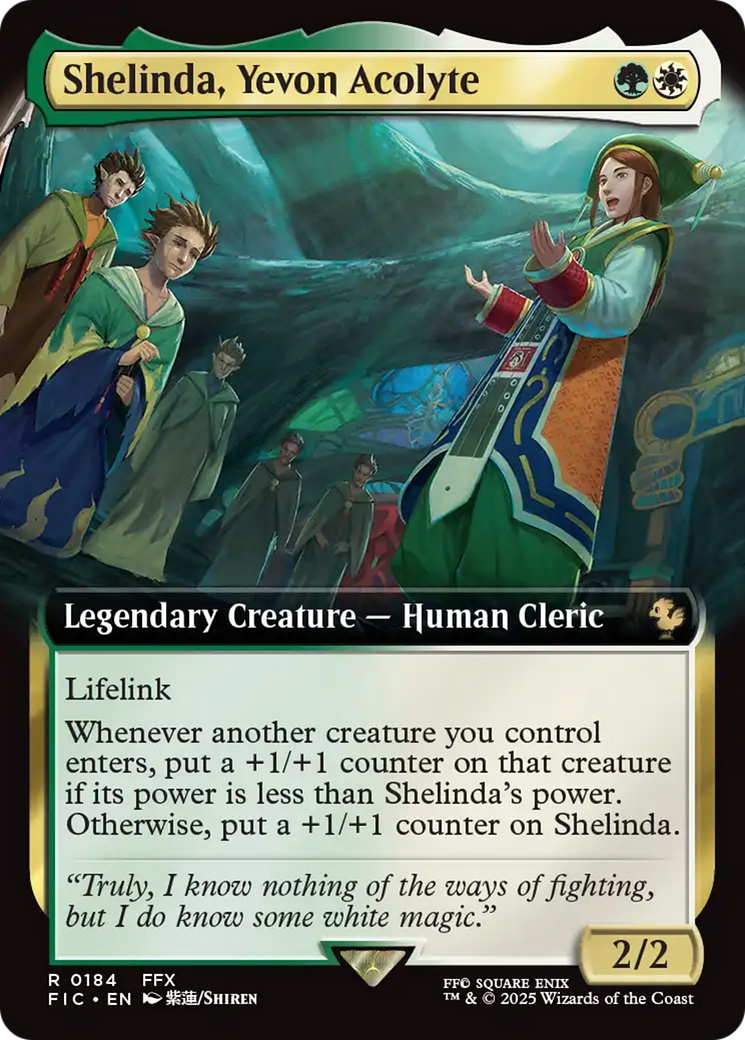 Shelinda, Yevon Acolyte (Extended Art) [FINAL FANTASY Commander] | Exor Games Summserside