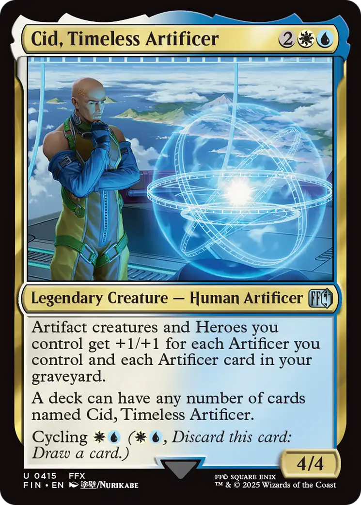 Cid, Timeless Artificer (0415) [FINAL FANTASY] | Exor Games Summserside