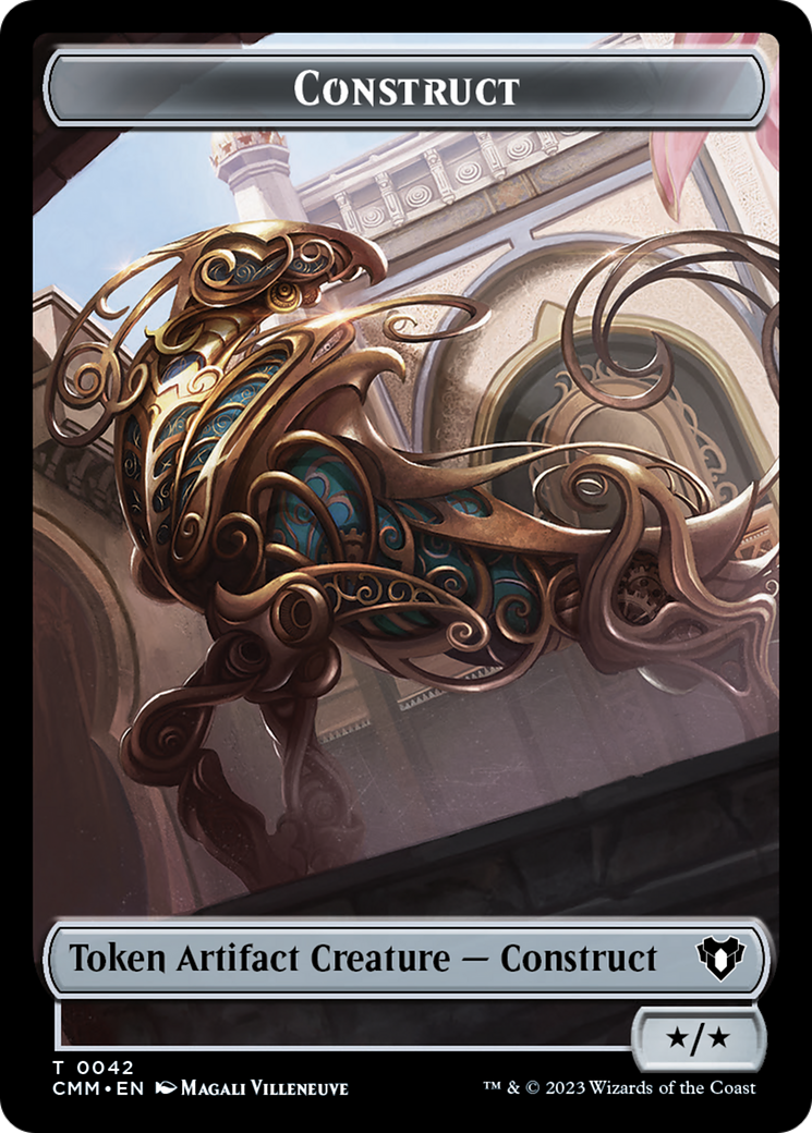 Construct Token (42) [Commander Masters Tokens] | Exor Games Summserside