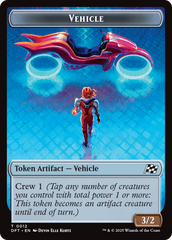 Vehicle // Pilot Double-Sided Token [Aetherdrift Tokens] | Exor Games Summserside