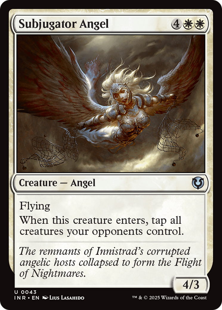 Subjugator Angel [Innistrad Remastered] | Exor Games Summserside