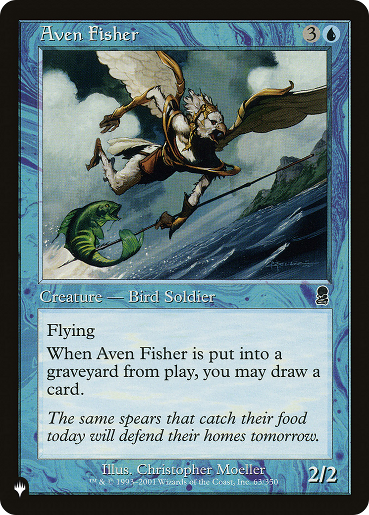 Aven Fisher [The List Reprints] | Exor Games Summserside