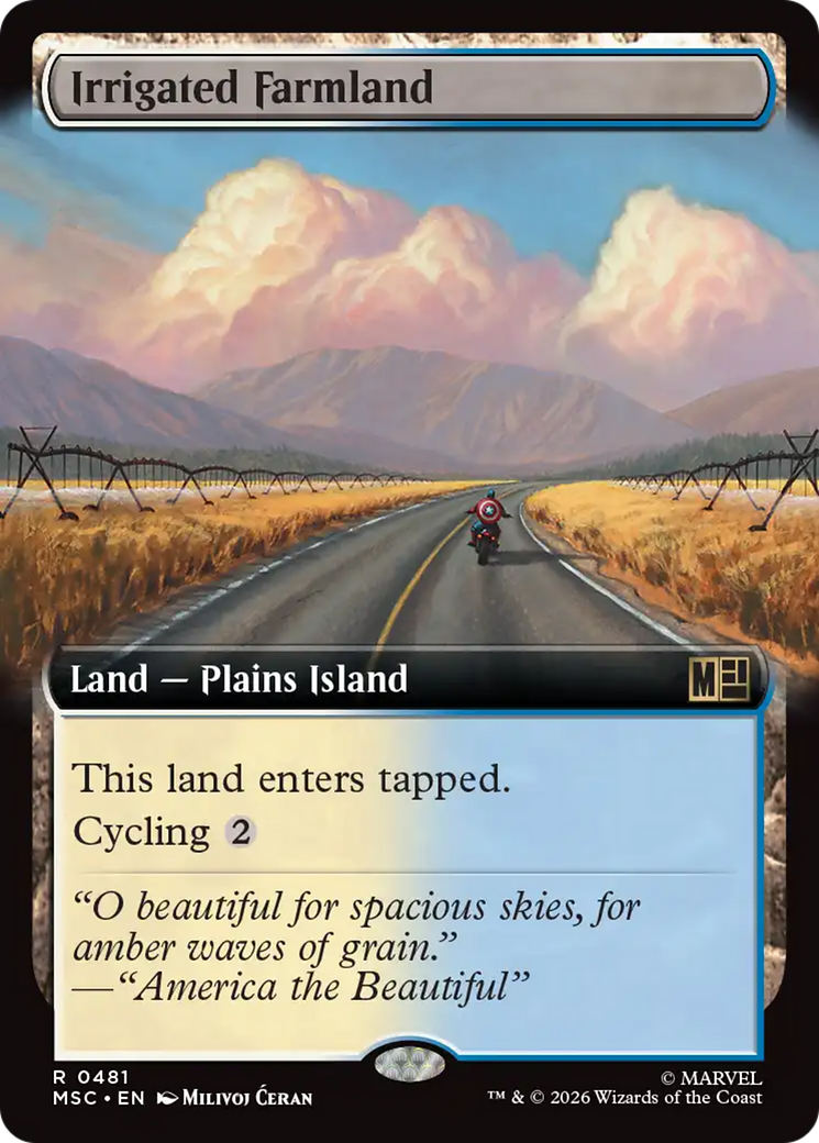 Irrigated Farmland (Extended Art) [Marvel Super Heroes Commander] | Exor Games Summserside