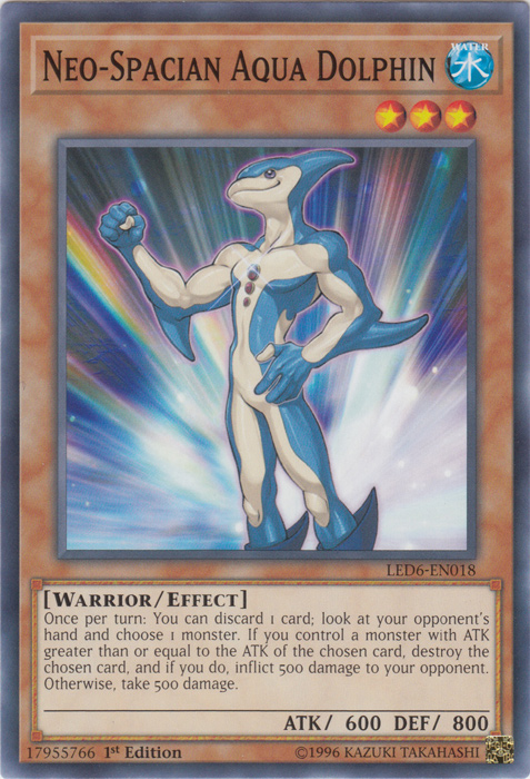 Neo-Spacian Aqua Dolphin [LED6-EN018] Common | Exor Games Summserside