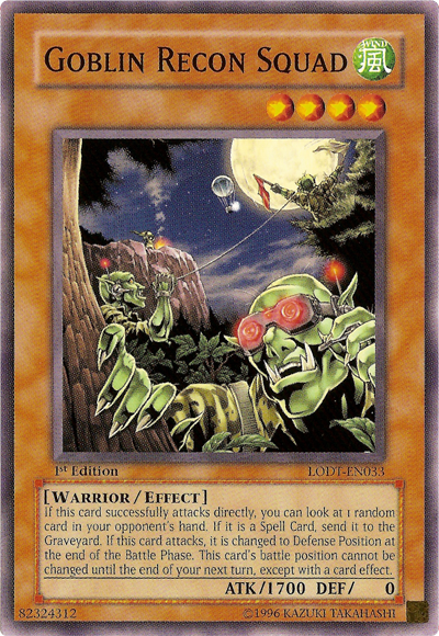 Goblin Recon Squad [LODT-EN033] Common | Exor Games Summserside