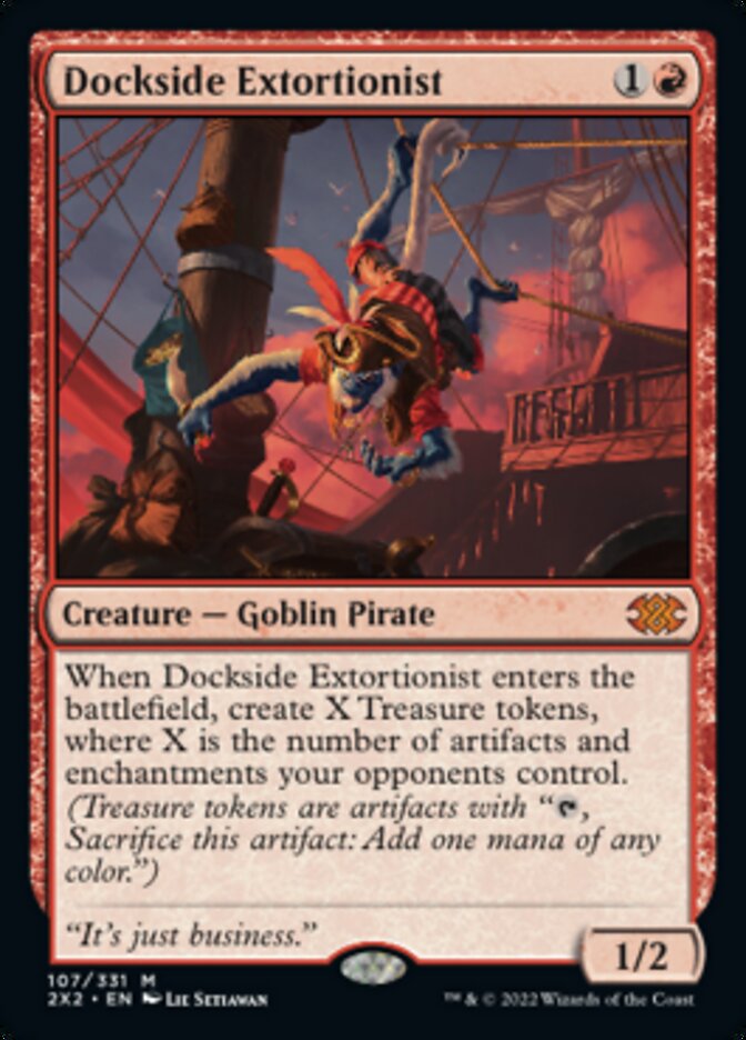 Dockside Extortionist [Double Masters 2022] | Exor Games Summserside