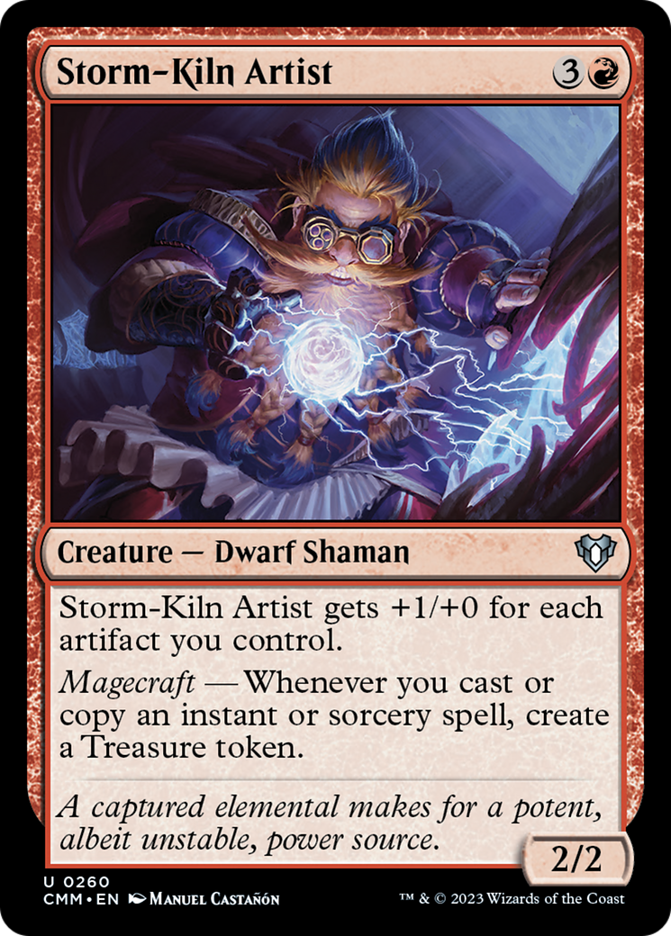 Storm-Kiln Artist [Commander Masters] | Exor Games Summserside