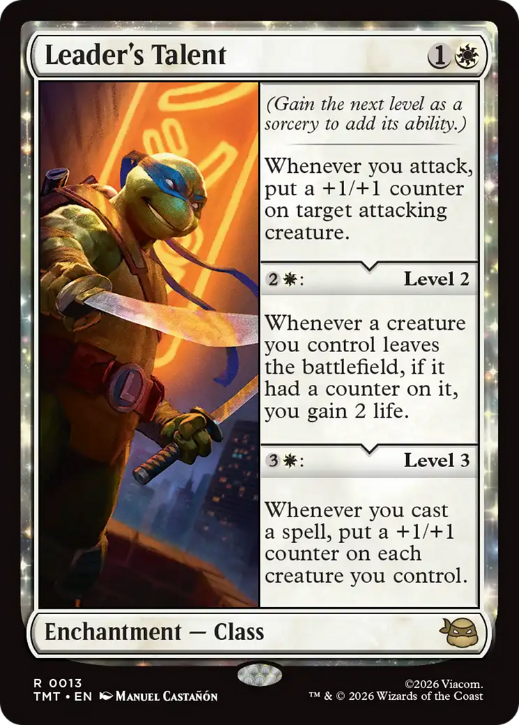 Leader's Talent [Teenage Mutant Ninja Turtles] | Exor Games Summserside
