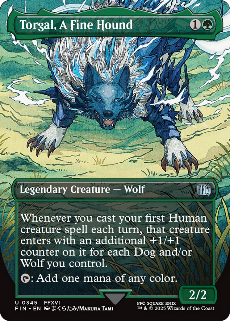 Torgal, A Fine Hound (Borderless) [FINAL FANTASY] | Exor Games Summserside