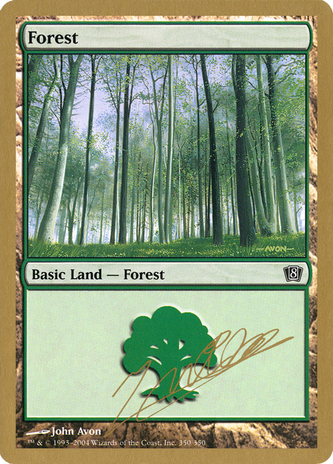 Forest (jn350) (Julien Nuijten) [World Championship Decks 2004] | Exor Games Summserside