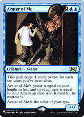 Avatar of Me (Unfinity Foil Edition) [The List] | Exor Games Summserside