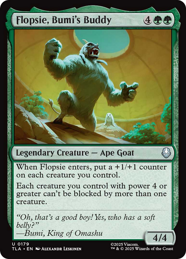 Flopsie, Bumi's Buddy [Avatar: The Last Airbender] | Exor Games Summserside