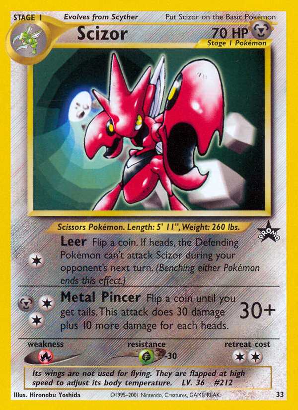 Scizor (33) [Wizards of the Coast: Black Star Promos] | Exor Games Summserside