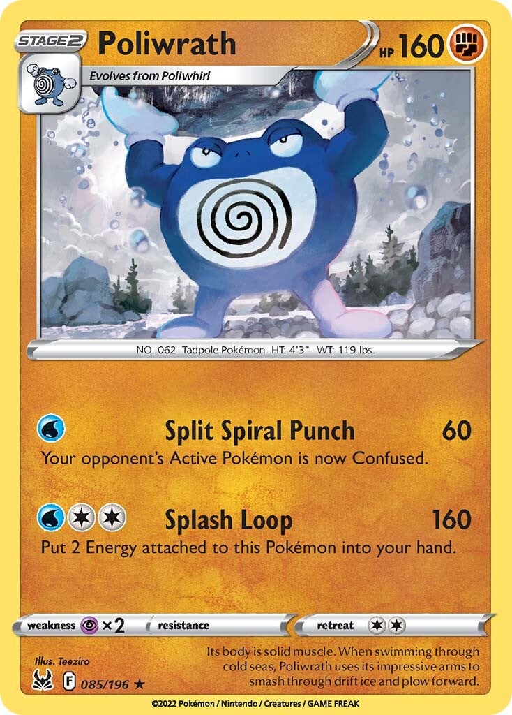 Poliwrath (085/196) [Sword & Shield: Lost Origin] | Exor Games Summserside