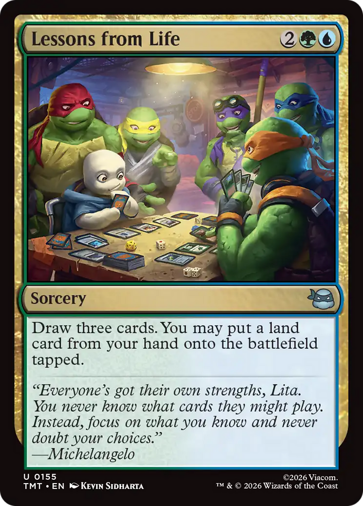 Lessons from Life [Teenage Mutant Ninja Turtles] | Exor Games Summserside