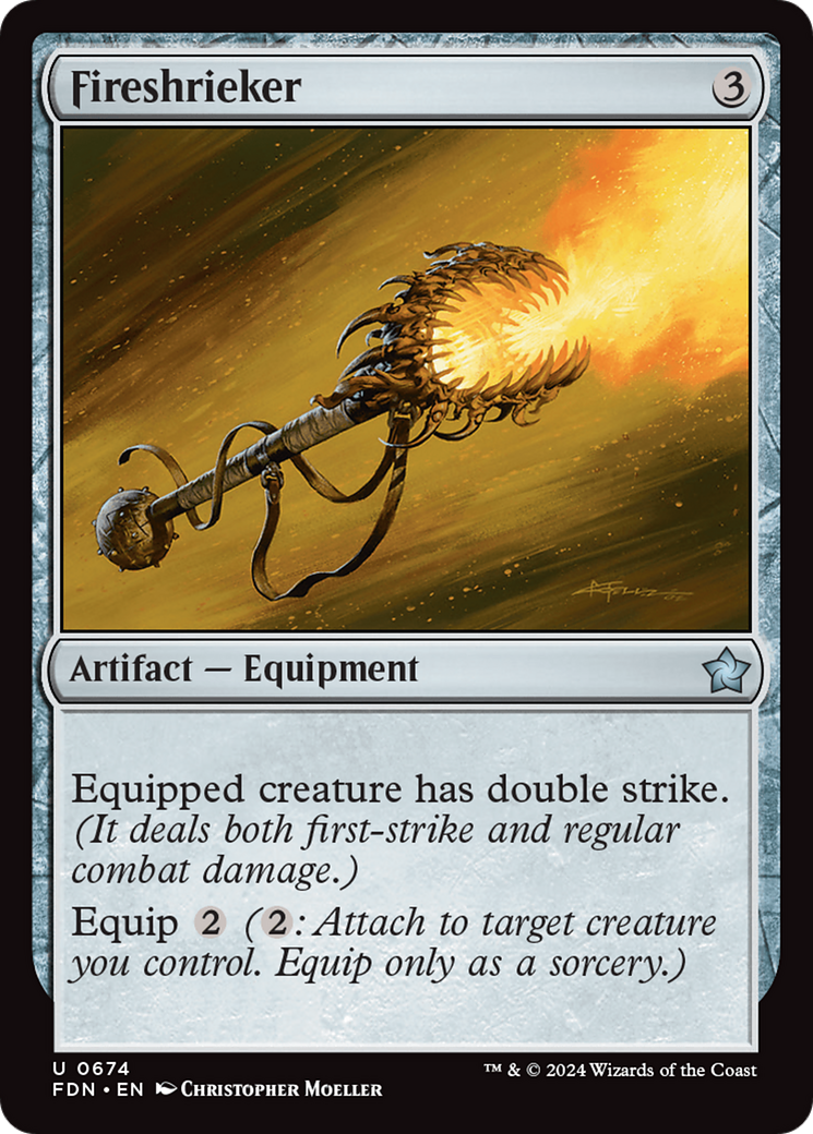 Fireshrieker [Foundations] | Exor Games Summserside