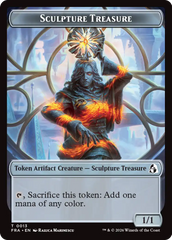 Sculpture Treasure // Beast Double-Sided Token [Reality Fracture Tokens] | Exor Games Summserside