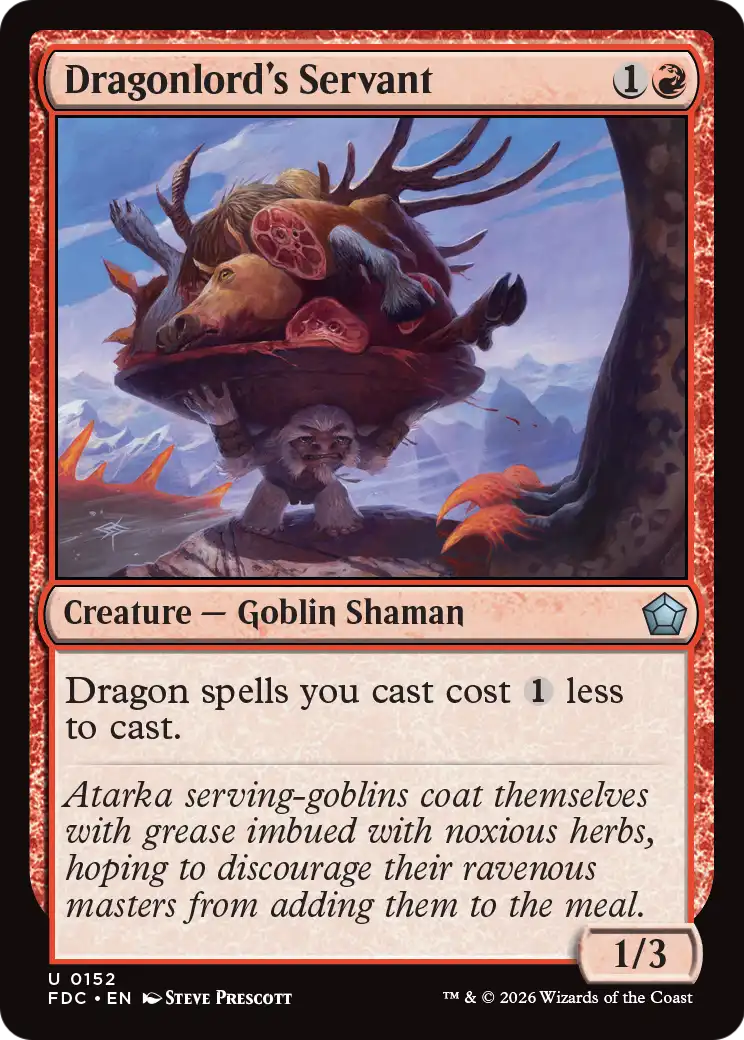 Dragonlord's Servant [Foundations Commander] | Exor Games Summserside
