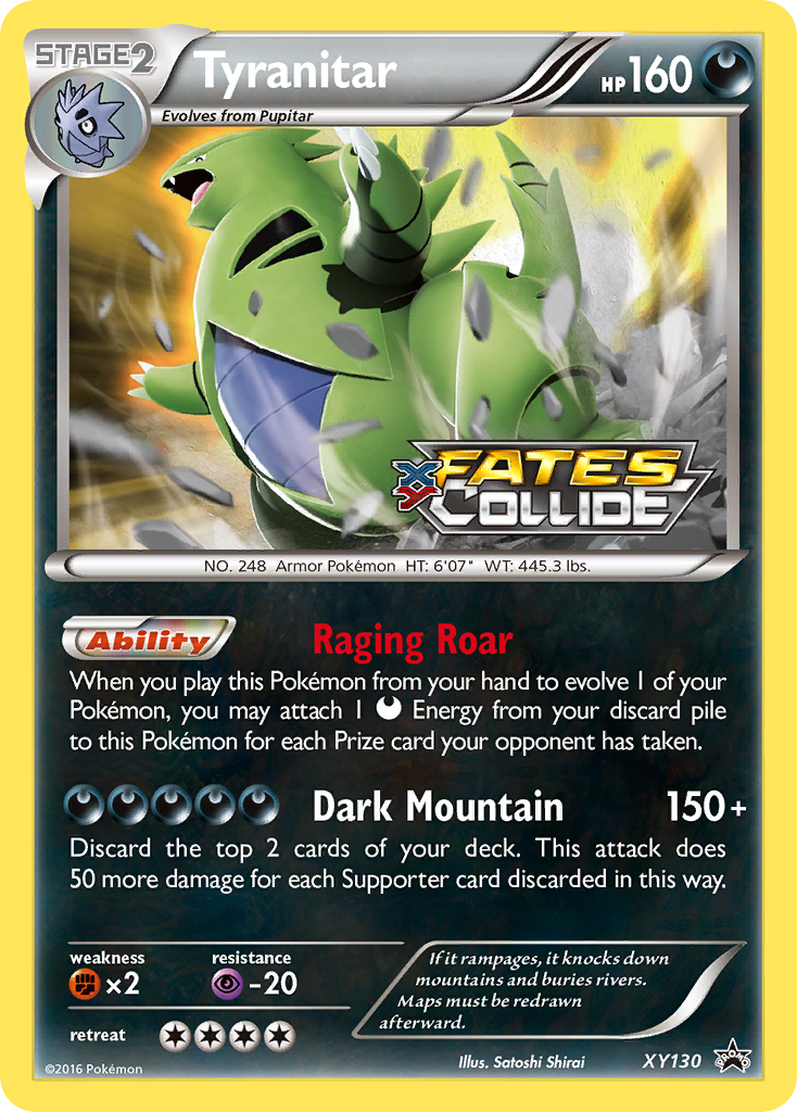 Tyranitar (XY130) [XY: Black Star Promos] | Exor Games Summserside