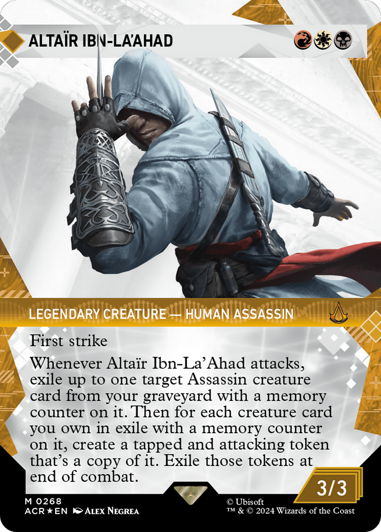 Altair Ibn-La'Ahad (Showcase) (Textured Foil) [Assassin's Creed] | Exor Games Summserside