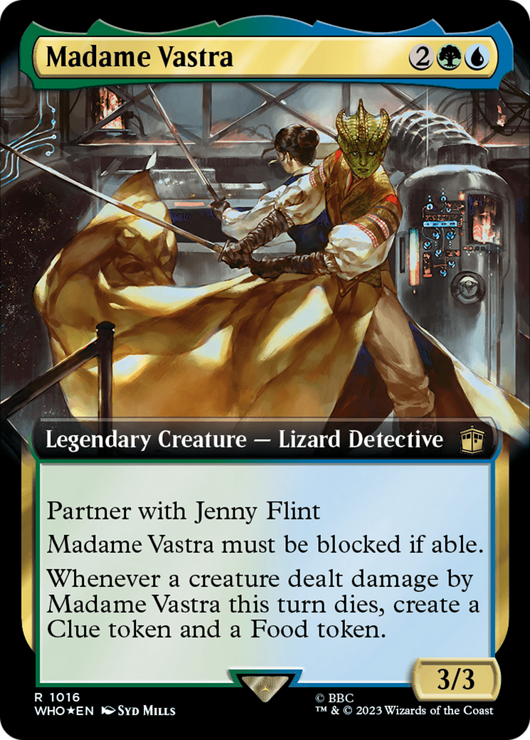 Madame Vastra (Extended Art) (Surge Foil) [Doctor Who] | Exor Games Summserside