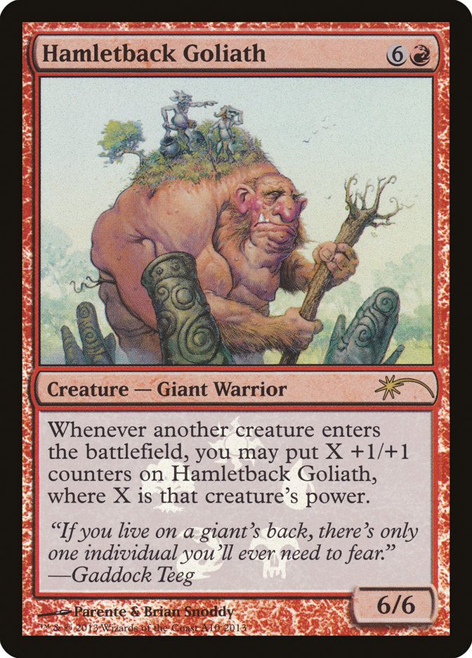 Hamletback Goliath [Resale Promos] | Exor Games Summserside