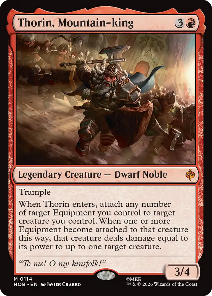 Thorin, Mountain-king [The Hobbit] | Exor Games Summserside