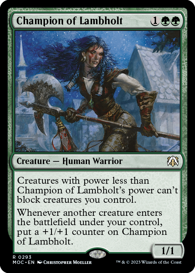 Champion of Lambholt [March of the Machine Commander] | Exor Games Summserside