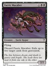 Faerie Macabre (White Border) [Mystery Booster 2] | Exor Games Summserside