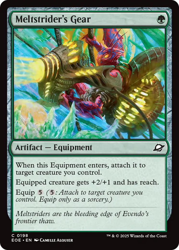 Meltstrider's Gear [Edge of Eternities] | Exor Games Summserside
