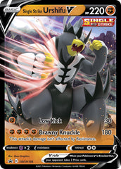 Single Strike Urshifu V (SWSH106) (Jumbo Card) [Sword & Shield: Black Star Promos] | Exor Games Summserside