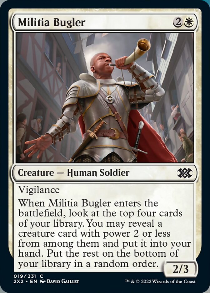 Militia Bugler [Double Masters 2022] | Exor Games Summserside