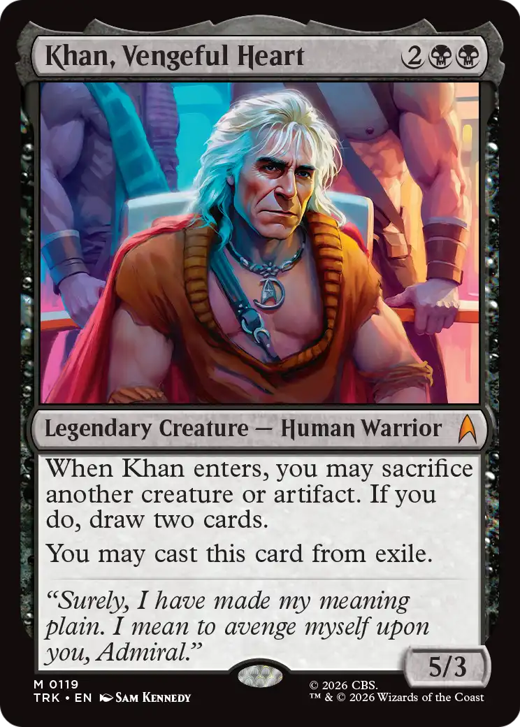 Khan, Vengeful Heart [Star Trek] | Exor Games Summserside