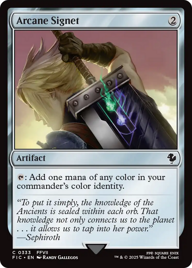 Arcane Signet (0333) [FINAL FANTASY Commander] | Exor Games Summserside
